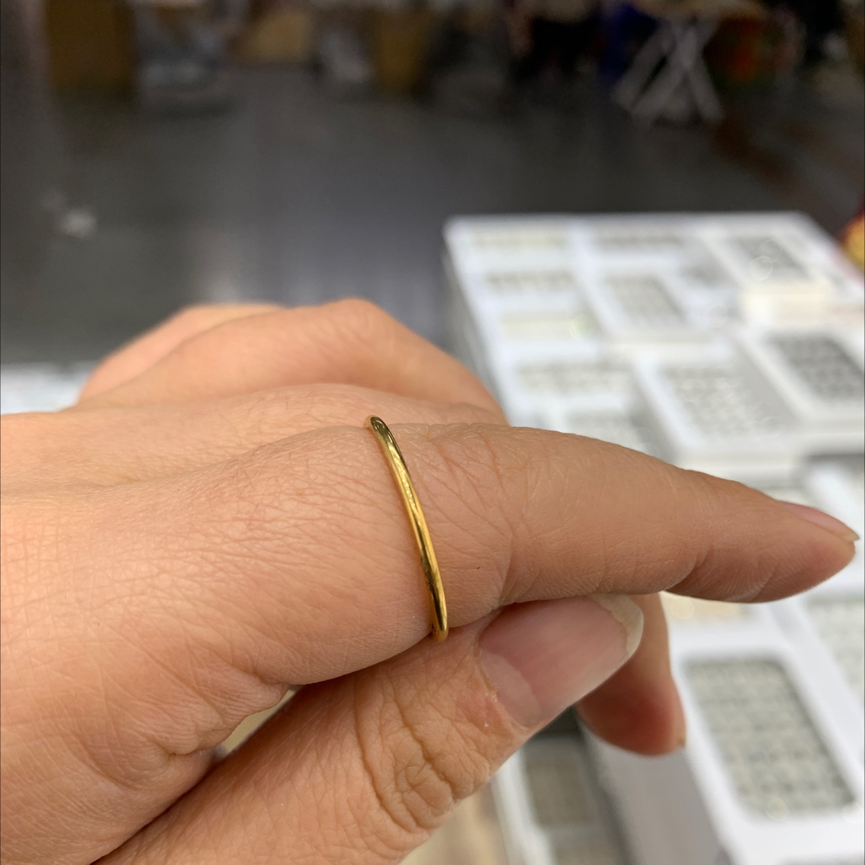 Cheng Jie stainless steel jewelry fashion elegant decent temperament elegant personality full trend Korean version Specification drawing