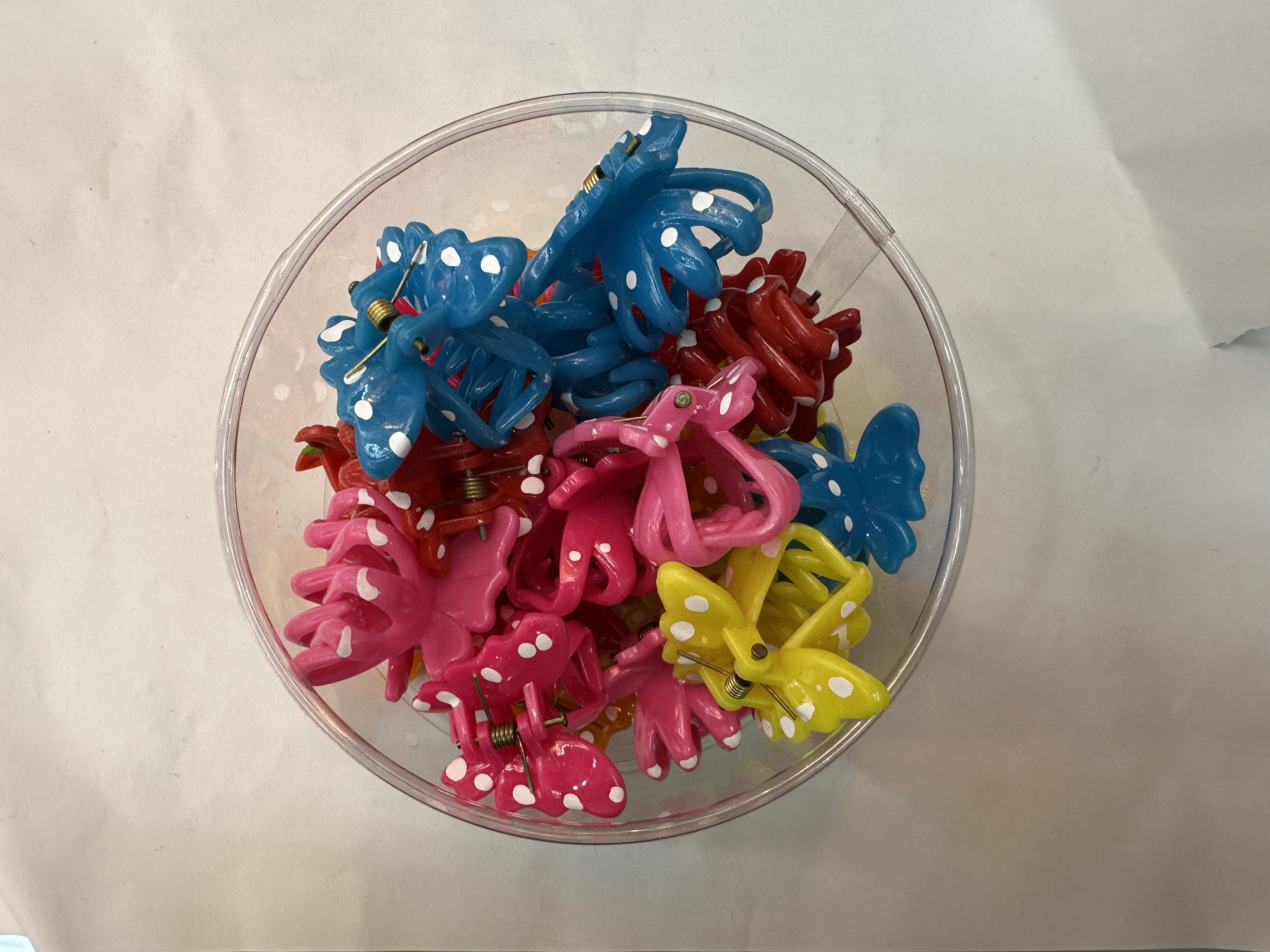 蝴蝶中爪头饰发饰产品图