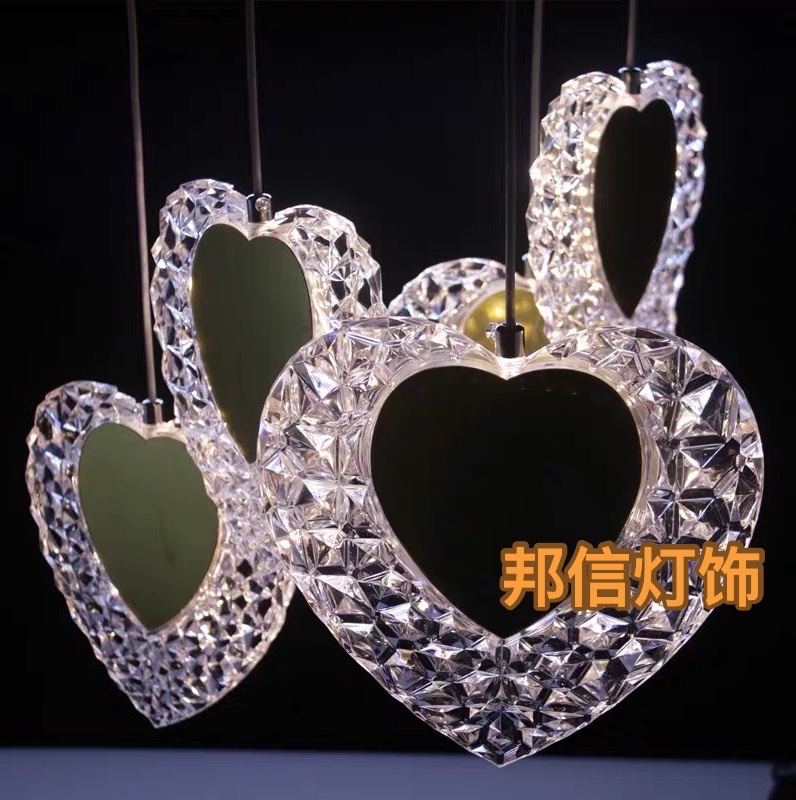 led light strings, heart-shaped curtain lights, wedding ceiling decoration, creative living room factory direct sales and wholesale of colored lights, light strings, candles, electronic lights, net lights, night lights, star and moon embracing moon, new letter lights, led bedroom, birthday and festival cloth Item Picture