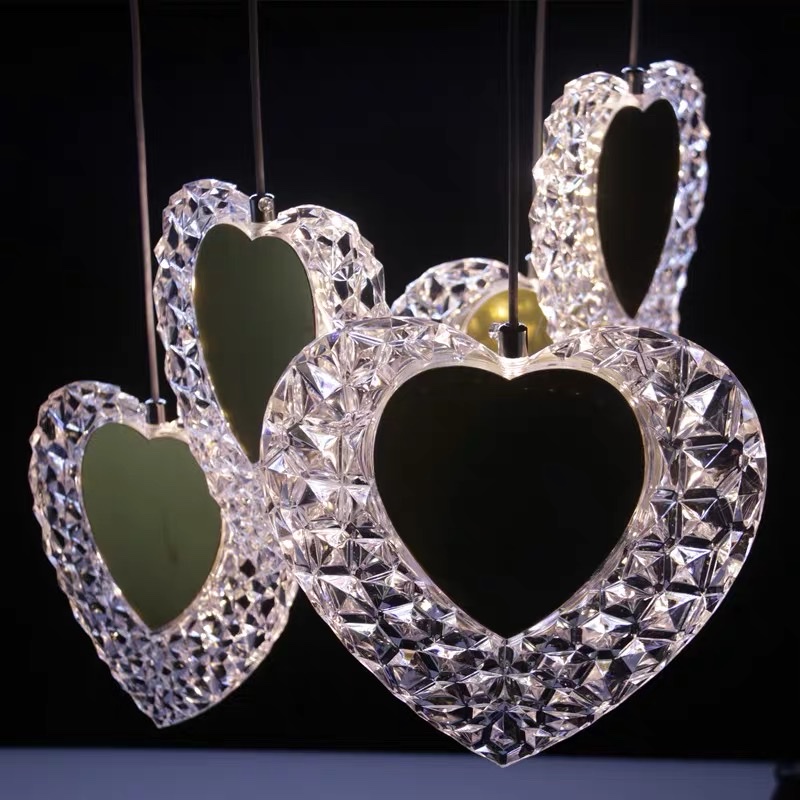 led light strings, heart-shaped curtain lights, wedding ceiling decoration, creative living room factory direct sales and wholesale of colored lights, light strings, candles, electronic lights, net lights, night lights, star and moon embracing moon, new letter lights, led bedroom, birthday and festival cloth Application Scenario