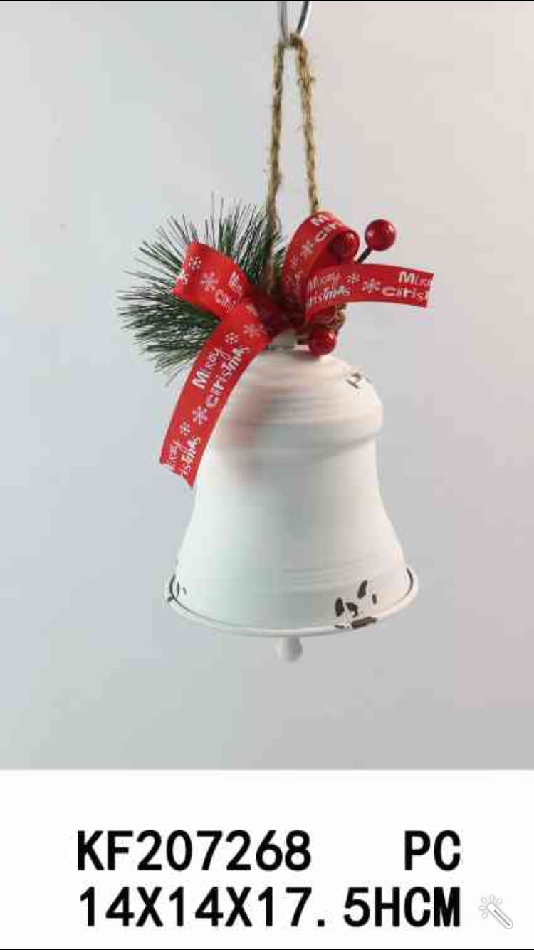 圣诞狂欢！铁艺铃铛摆件+圣诞围桶+挂壁圣诞树花，超值套装，限时抢购，错过后悔！详情图3