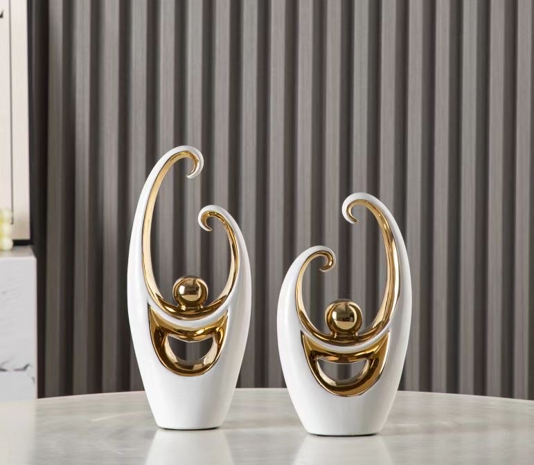 Electroplating process for ceramic handicrafts details Picture