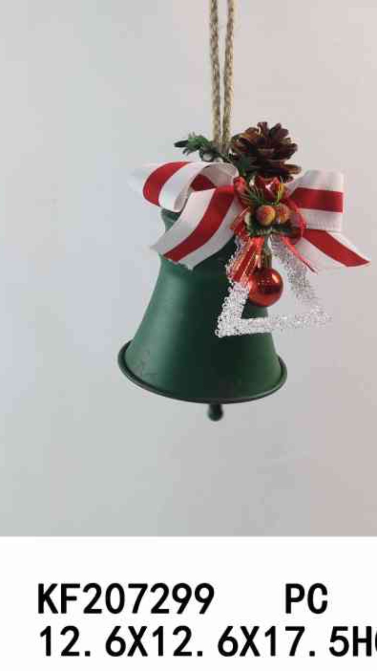 圣诞狂欢！铁艺铃铛摆件+圣诞围桶+挂壁圣诞树花，超值套装，限时抢购，错过后悔！详情图4