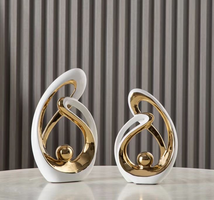 Electroplating process for ceramic handicrafts Application Scenario