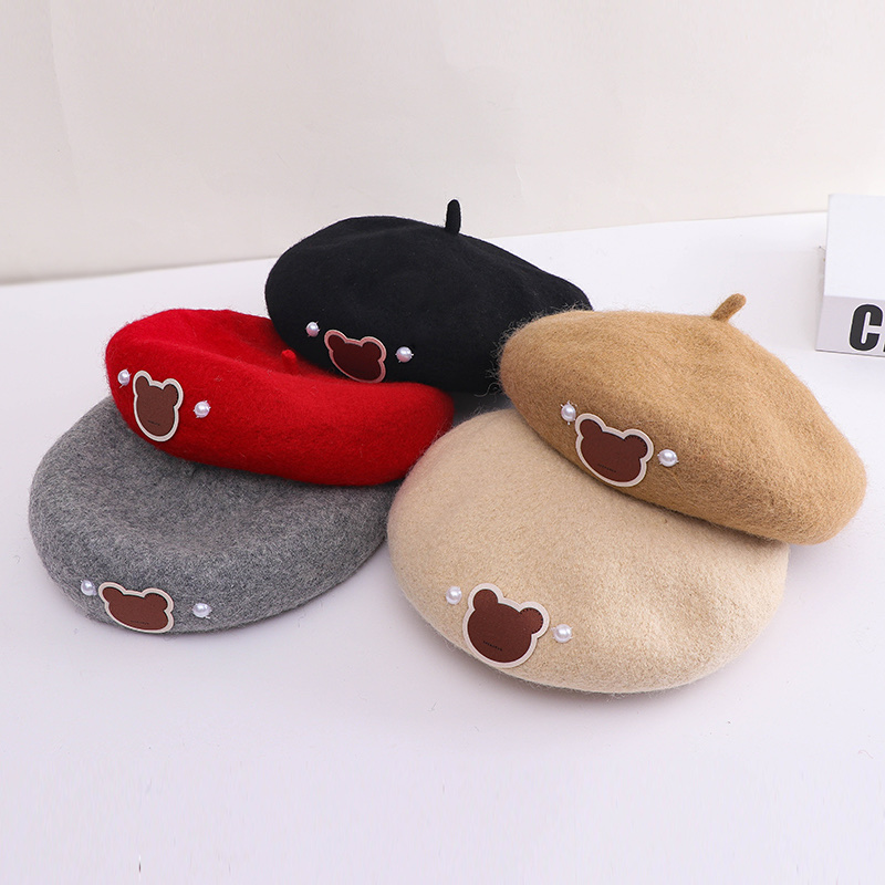 Wool Painter Bud Hat For Children Item Picture