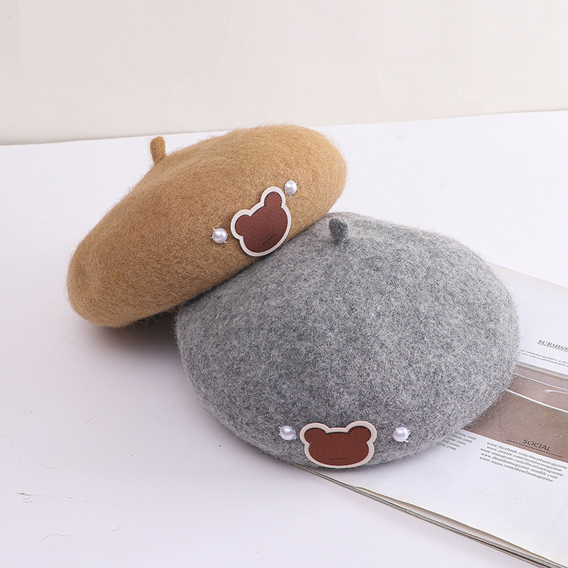 Wool Painter Bud Hat For Children Application Scenario