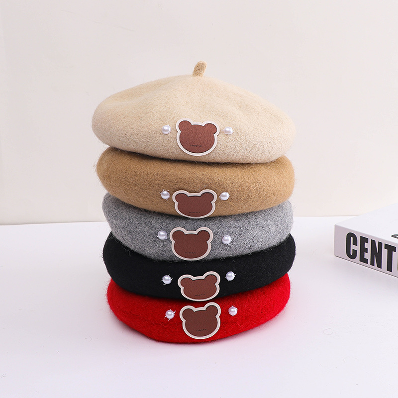 Wool Painter Bud Hat For Children