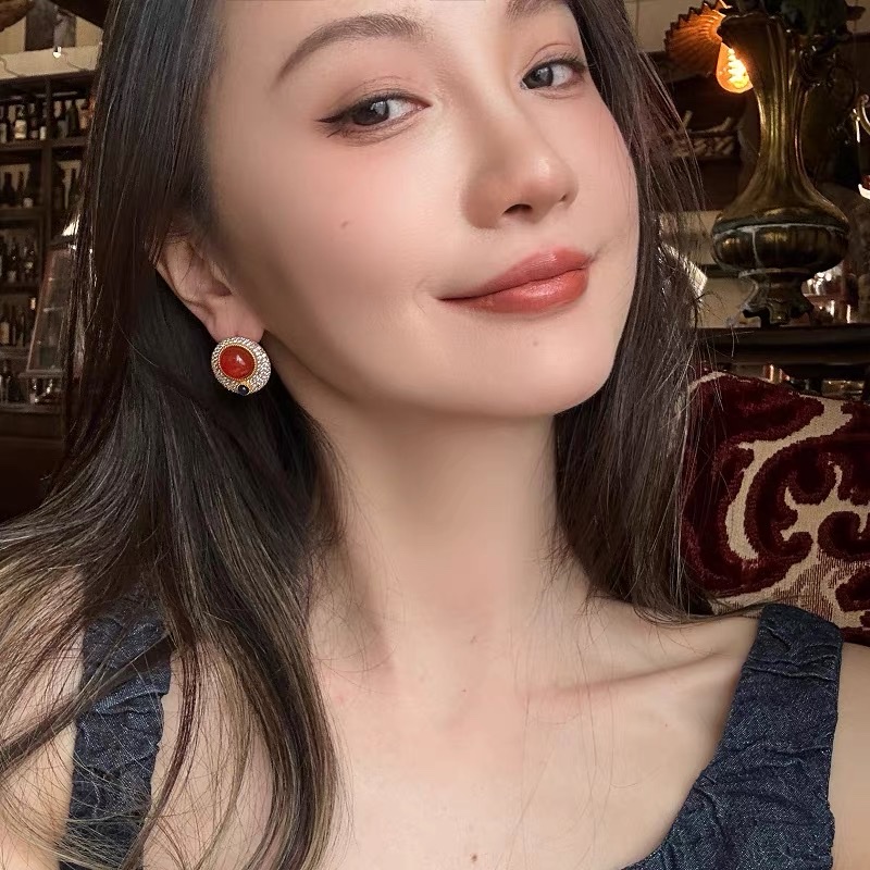 Hot Sale Of Explosive! Fashion Generous Korean Earrings, Trend Earrings, Value Prices, Flash Sales, Do Not Buy Absolutely Regret! Specification drawing