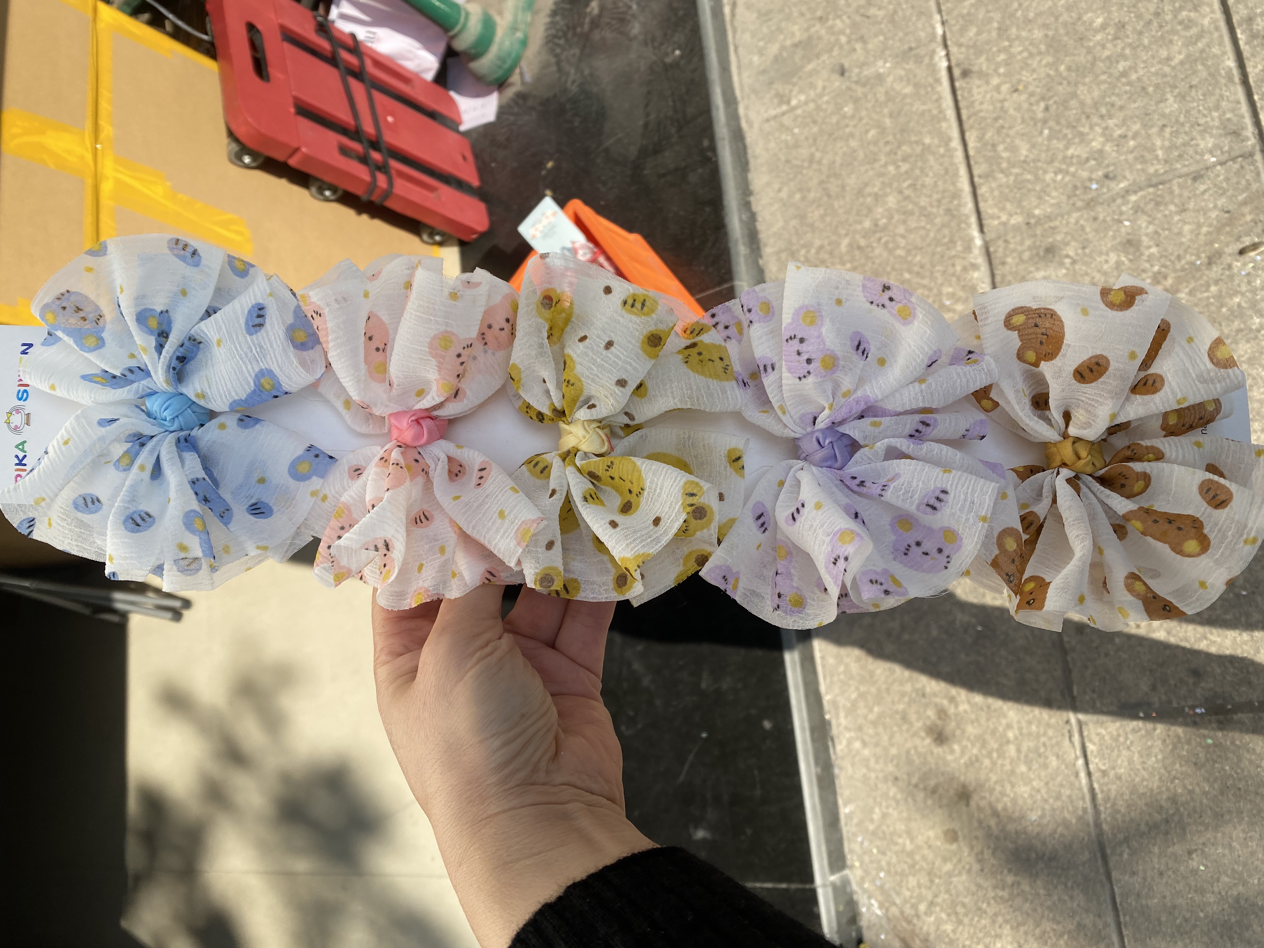 Floral knot children's accessories everything creative trend hair accessories cute princess gentle accessories bow tie diamond 555 thumbnail