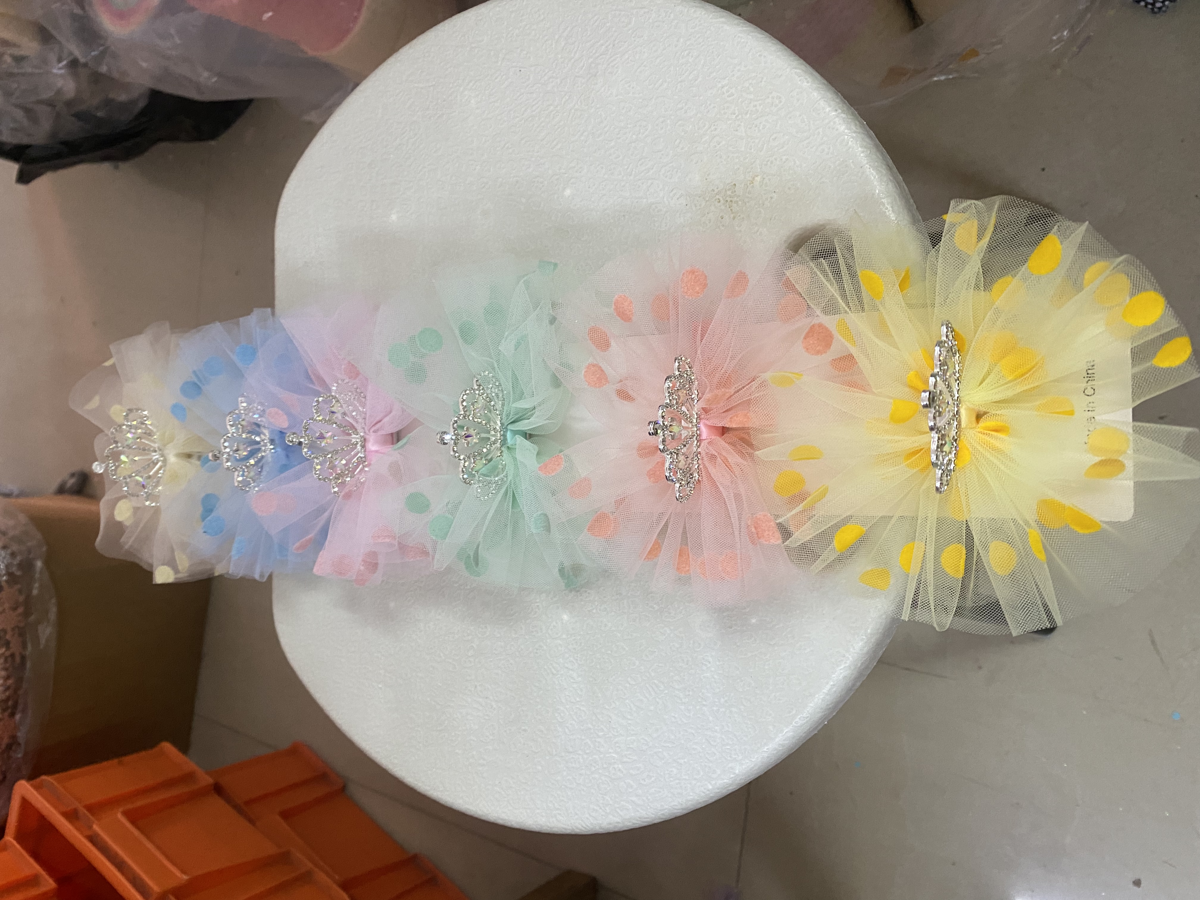 Ideas yarn children's accessories Everything Creative trend Hair accessories Cute Princess Gentle accessories bow tie Diamond 557 thumbnail