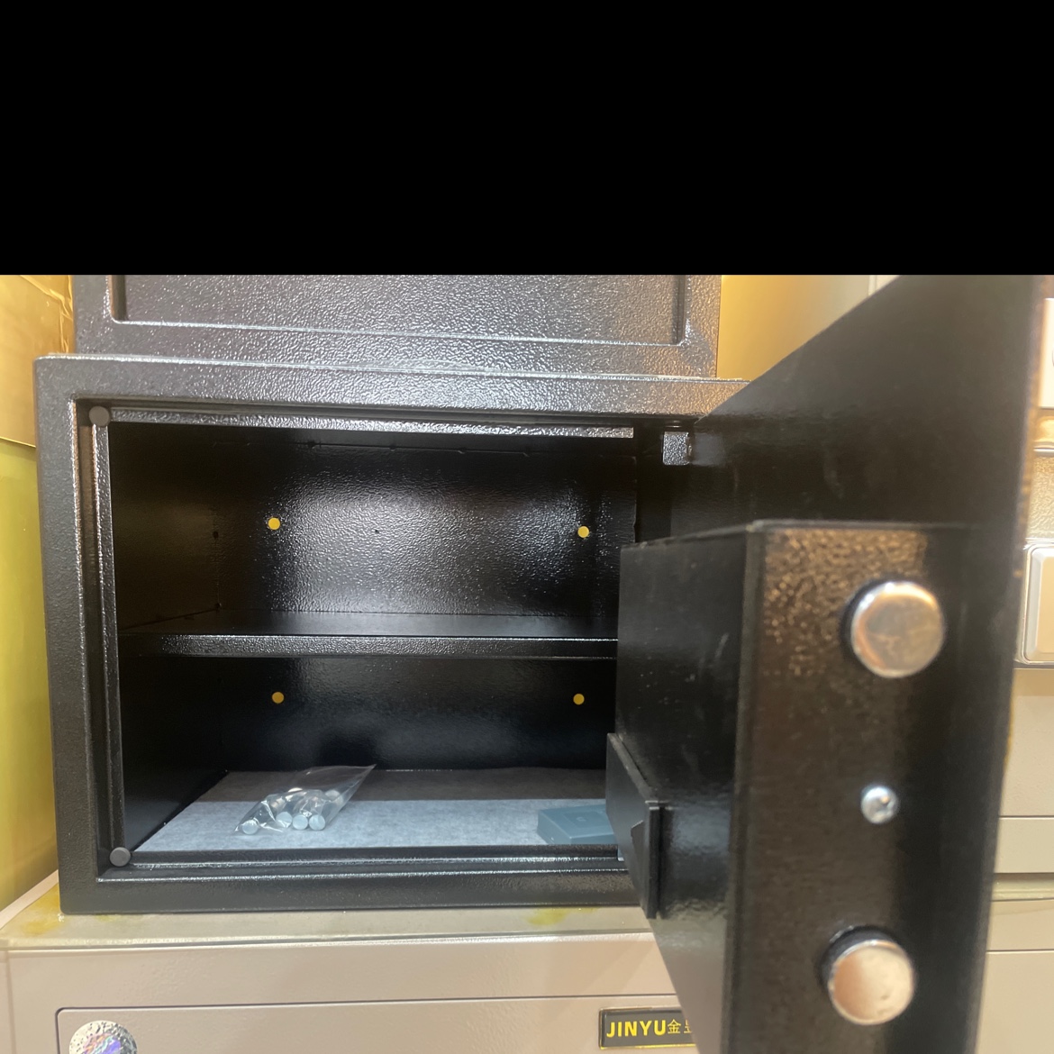 13410固宝五金保险柜家用办公小型电子保险箱产品图