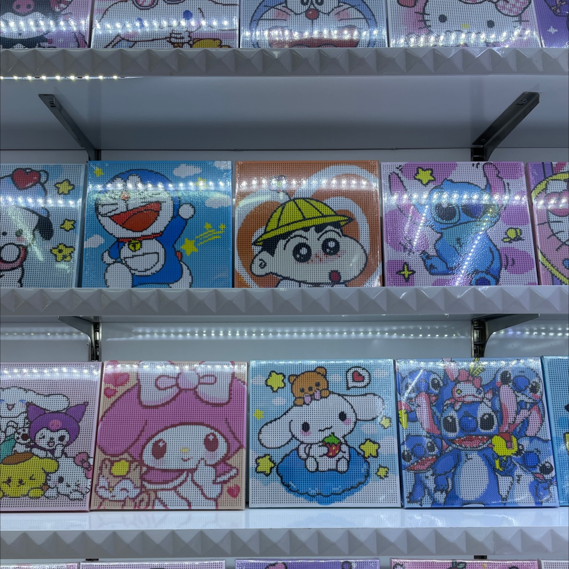 钻石画数字油画