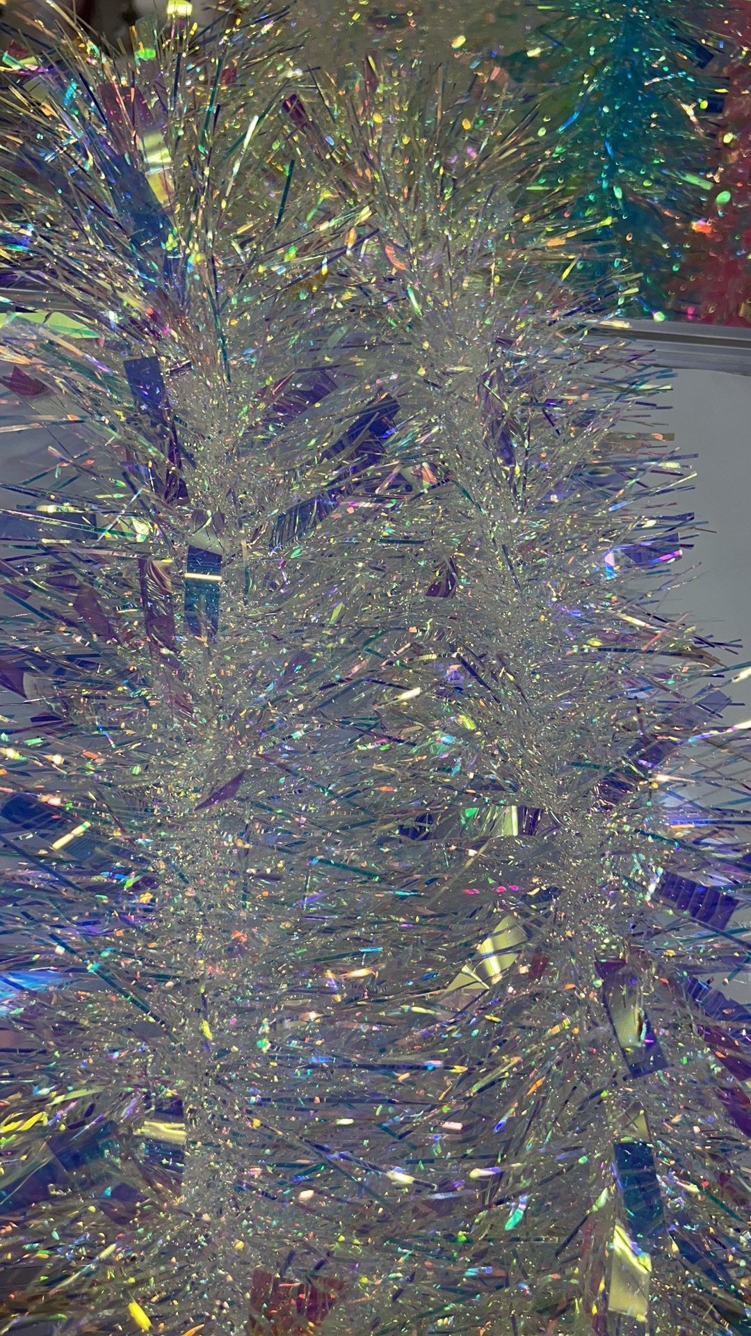 进口七彩毛条细节图