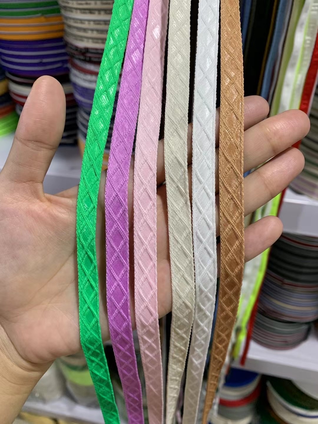 Supply Of 1Cm Micro-Elastic Woven Band Band Wrap Pants Side Side Home Textile Shoes And Hats Garment Accessories