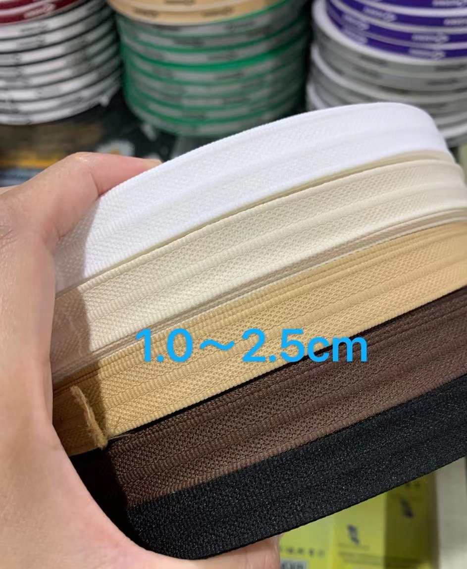 Spot Direct Sales 1-2.5Cm Vertical Strand With Stripes Pure Yarn-Dyed Belt Thick Side Strip Clothing Bags Handbag Accessories Specification drawing