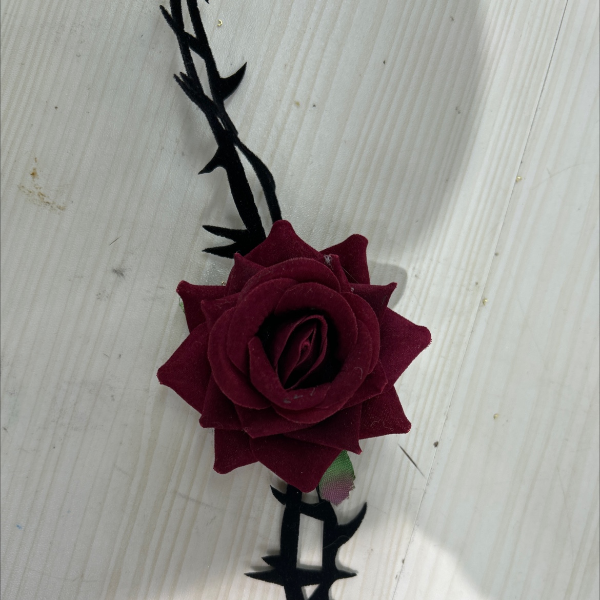 【蜜桃茶】暗夜玫瑰荆棘choker脖颈链项圈万圣节圣诞节装扮配饰品