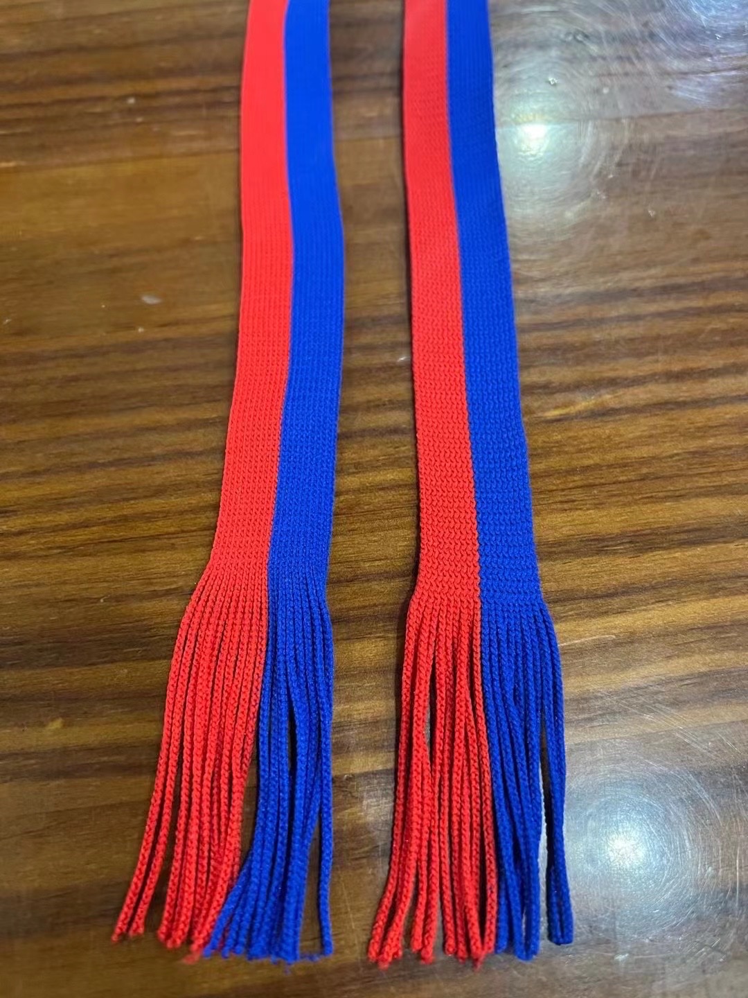 Two-Color Polyester Knit With Jacquard Belt Hoodie Sweatpants Drawstring Accessories Decorative Fringe Ribbon Curtain Binding Fringe Rope details Picture