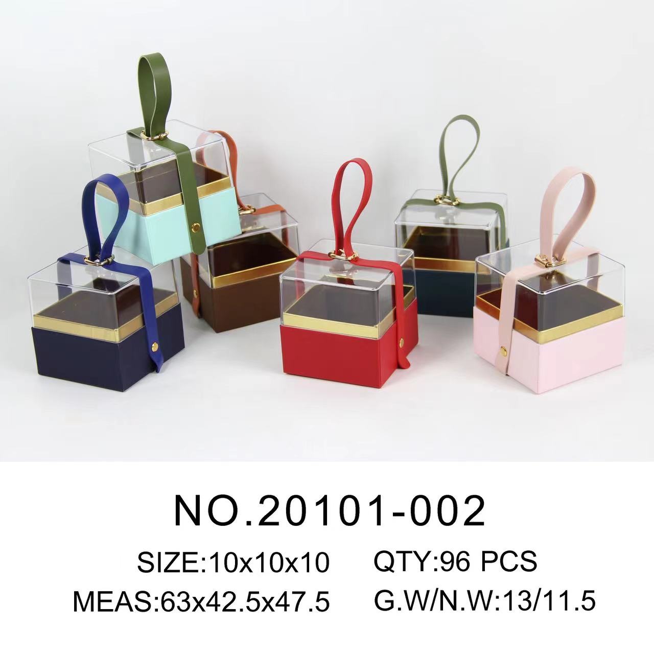 圣诞苹果盒亚克力包装盒饰品盒口红盒手提礼盒