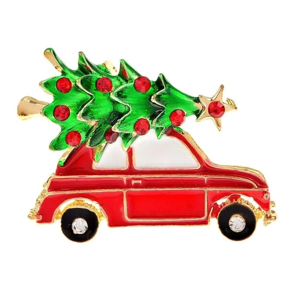 Factory direct sales of Christmas brooches Application Scenario