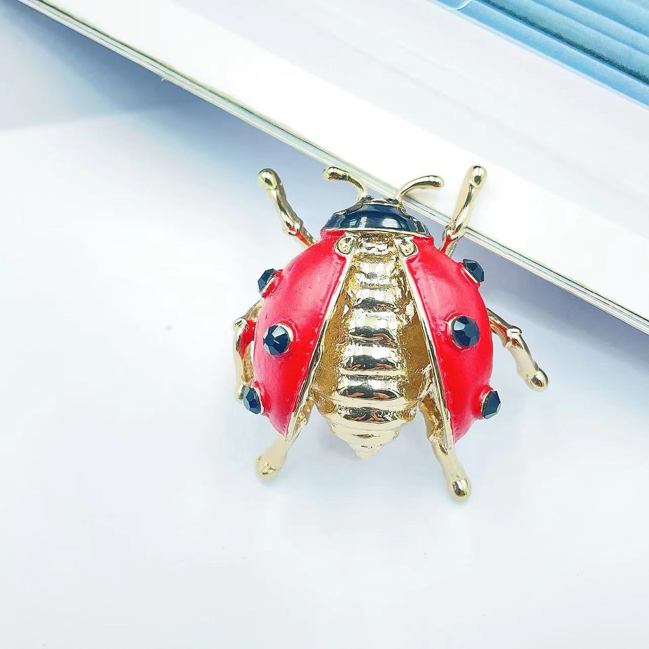 Beetle Seven-star Ladybug brooch Factory direct sales Item Picture