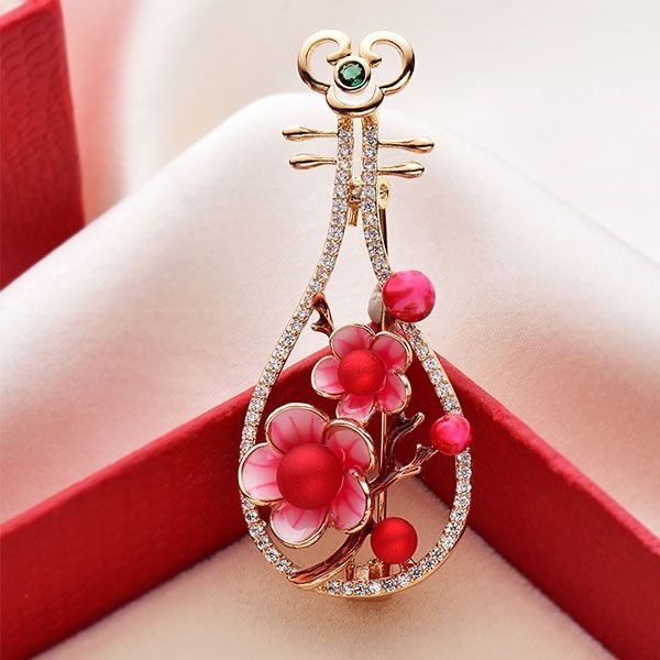 Factory direct sales of guitar brooches and pins