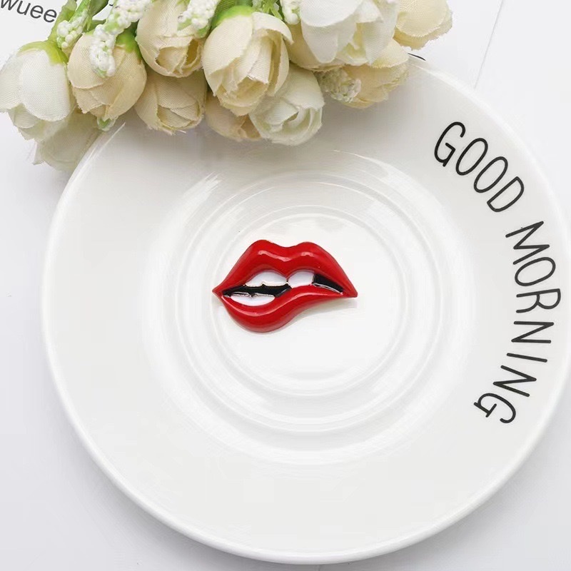 Factory direct sales of lip brooches Application Scenario