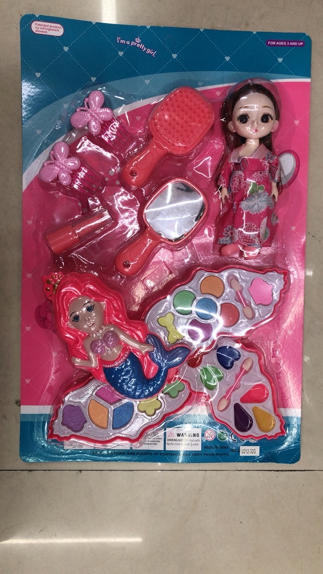 奇趣彩妆礼盒儿童版 儿童彩妆套装 可爱设计儿童礼品套装儿童礼品套装玩具手
