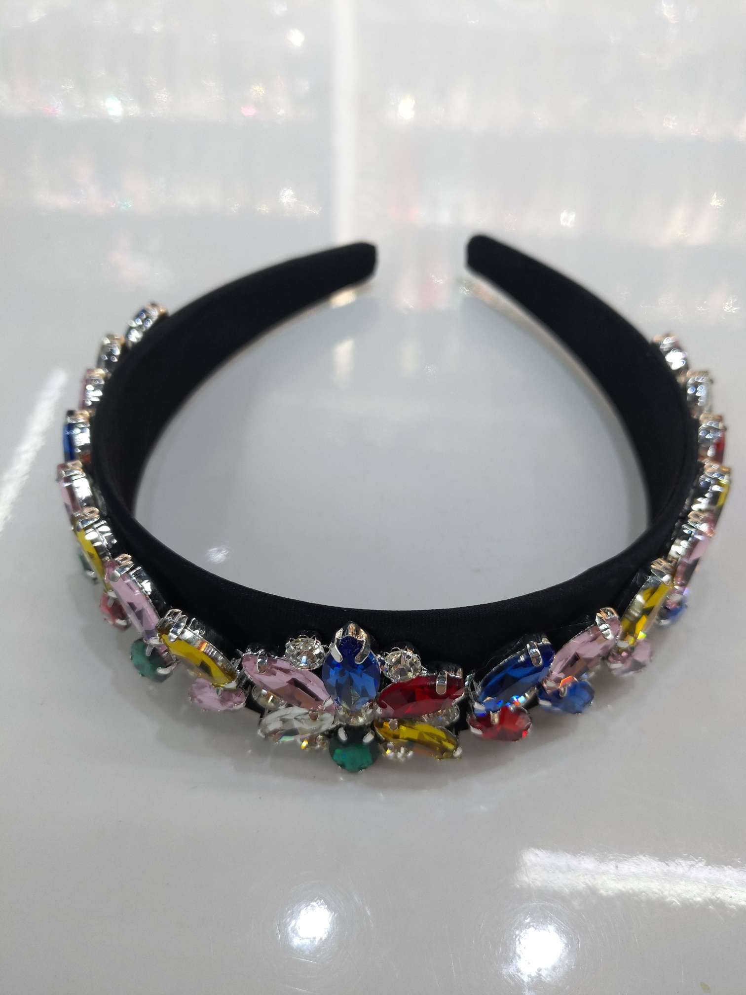 热销新品！高档水钻发箍，宽发卡，一件代发，工厂直销，优惠批发零售，让你时刻保持优雅气质！详情图5