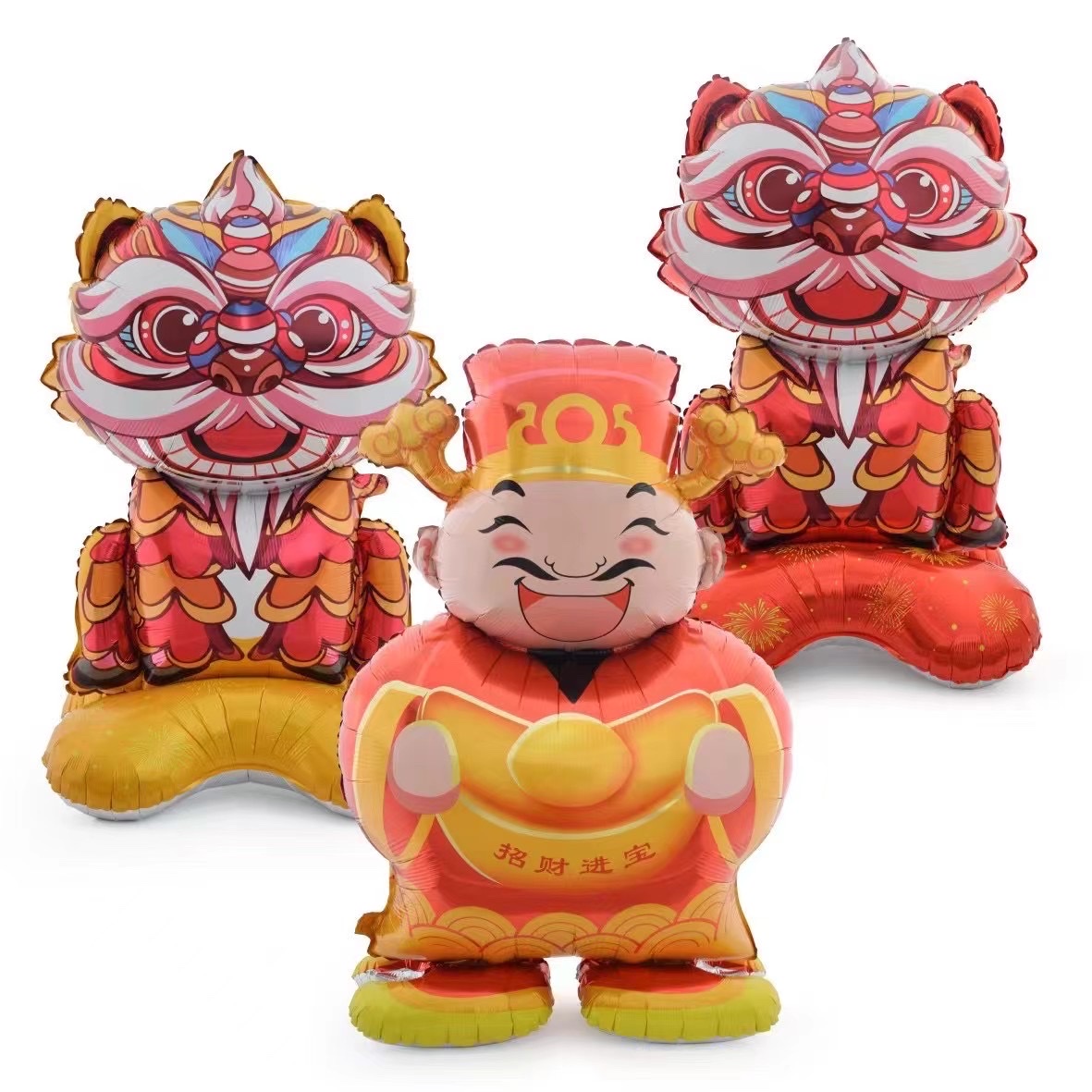 Spring Festival decoration: Spring Festival balloons, balloon party Specification image