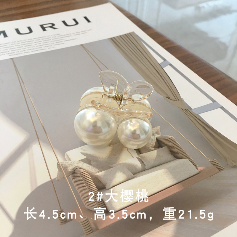 韩版时尚/潮流珍珠/抓夹细节图