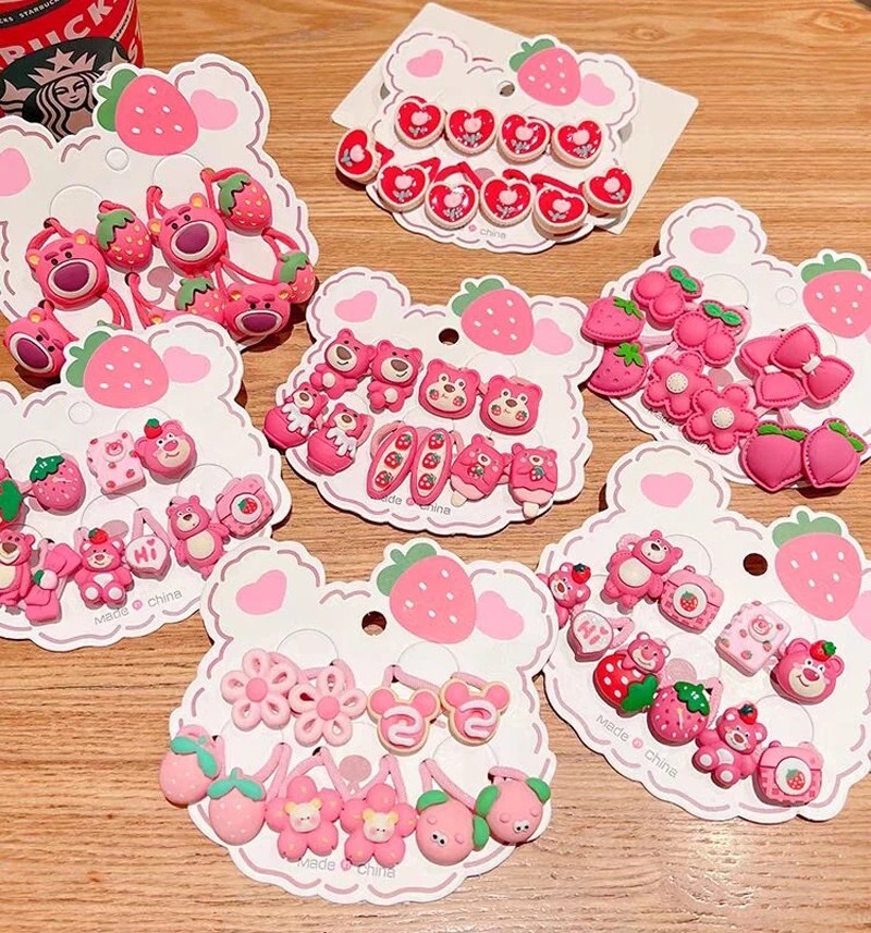 Hairpins are trendy and fashionable small accessories for children details Picture