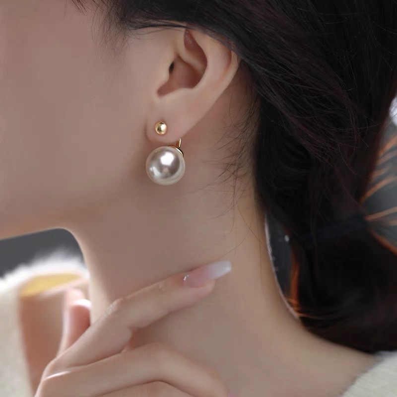 Pearl Earrings Women's Jewelry Earrings Elegant earrings Simple Fashion earrings High sense earrings Pearl earrings gift thumbnail