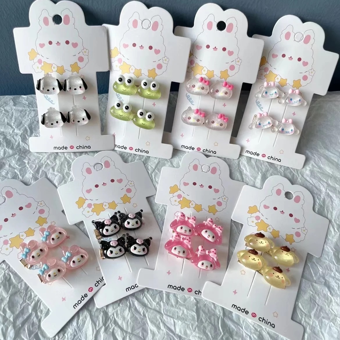 Hairpins are trendy and fashionable small accessories for children Application Scenario