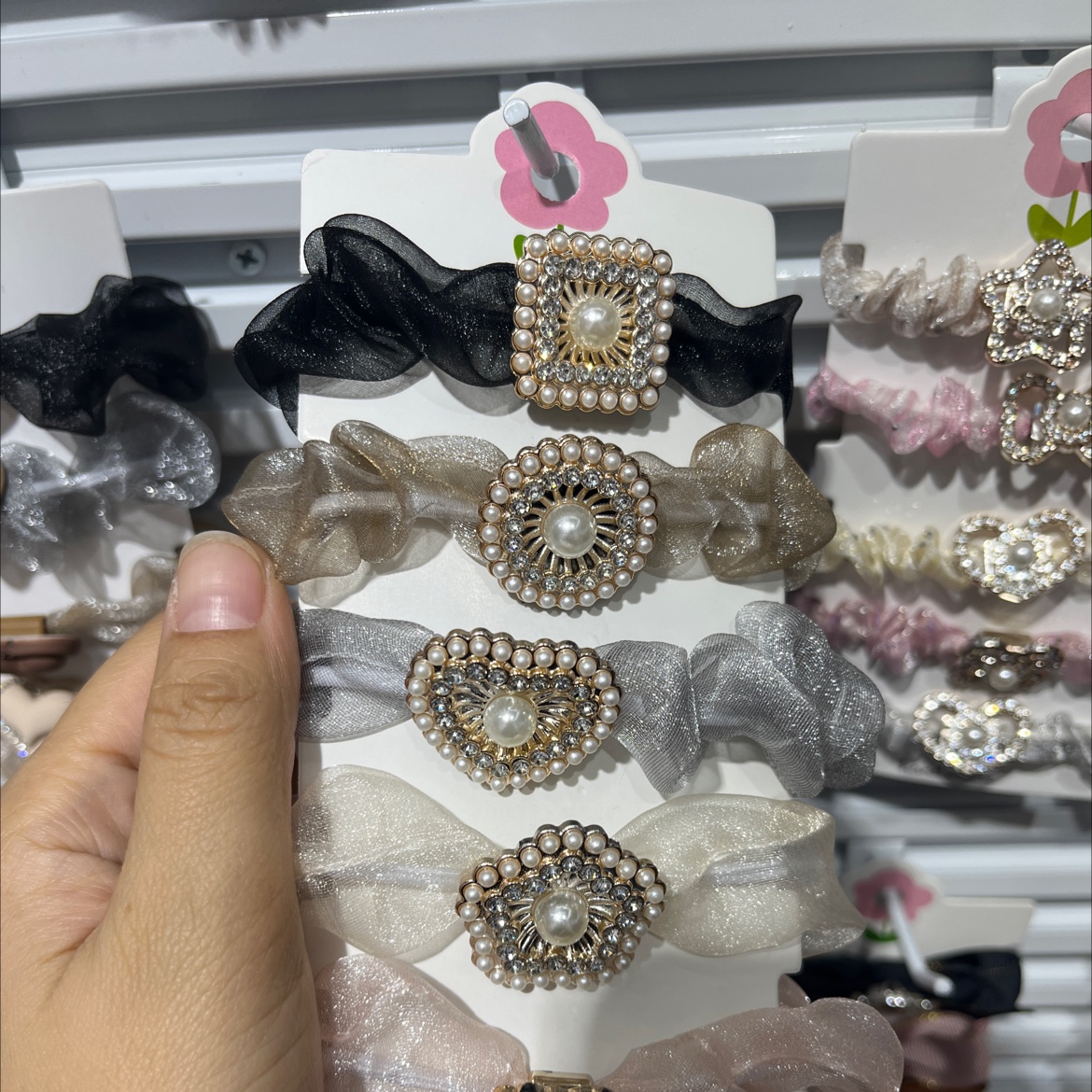 Large intestine circle, hair circle, hair band, hair rope, head rope, large intestine circle details Picture