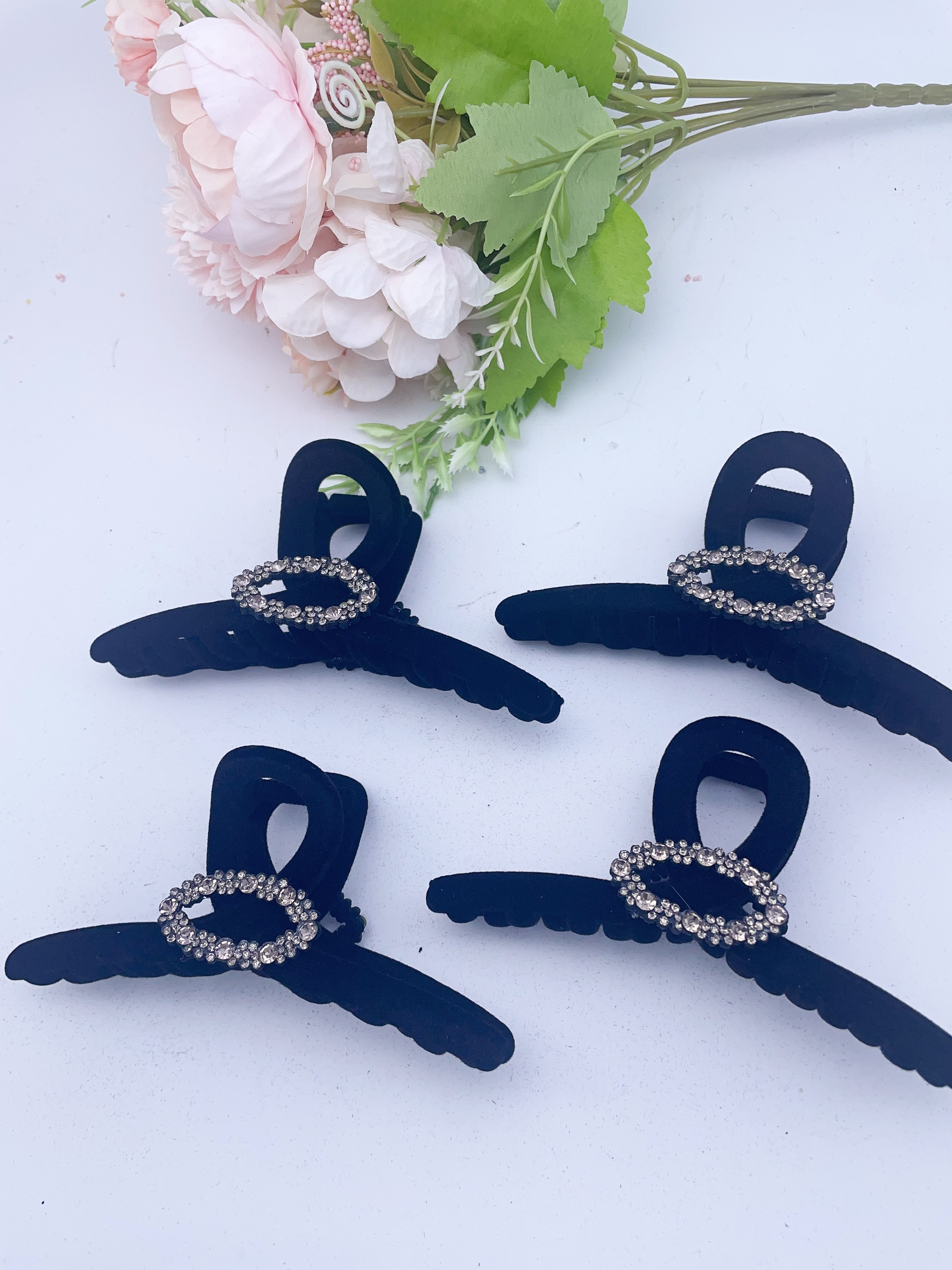 13 Cm Flocking Claw Clip details Picture
