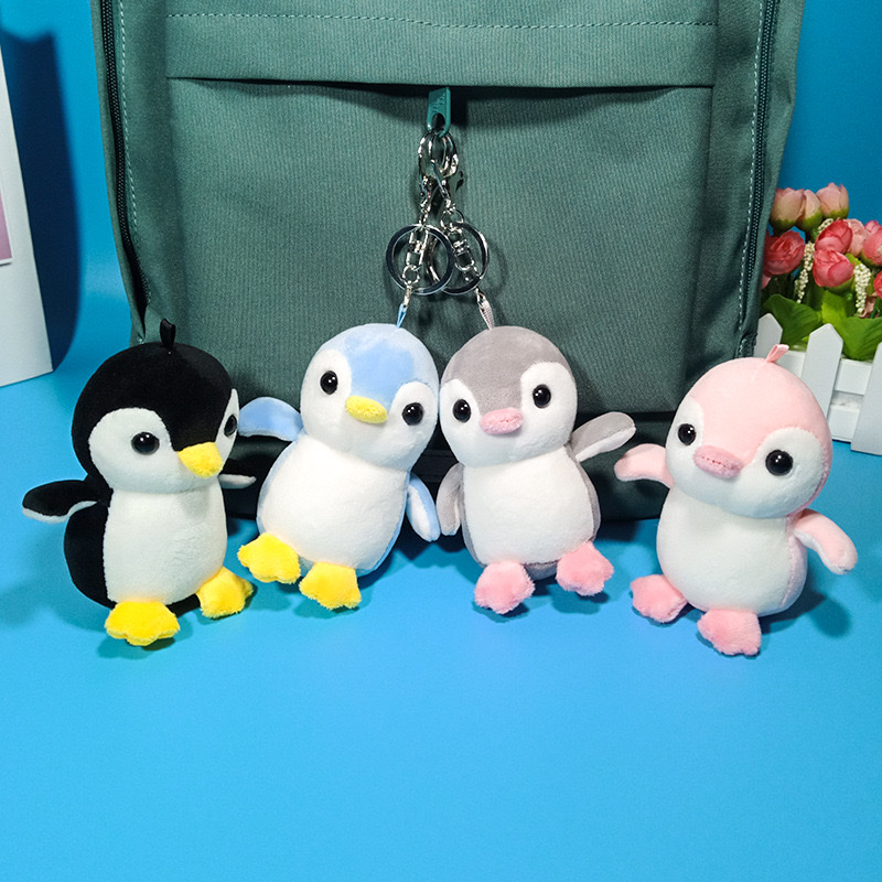 Boutique plush penguin gift stall sprinkling doll machine dolls wedding stall cloth doll toys wholesale dolls