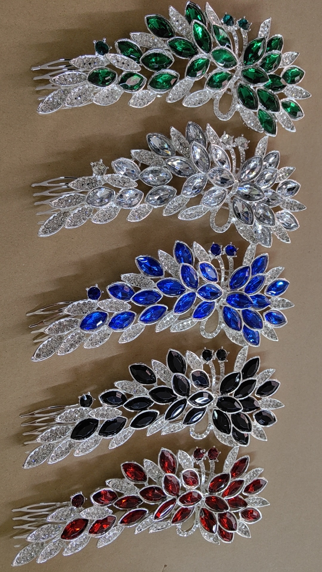 Alloy color headdress accessories hair comb thumbnail