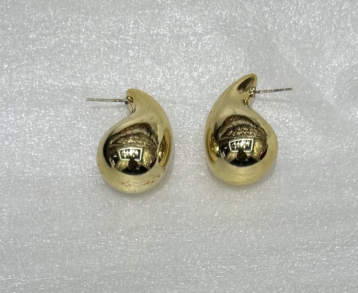 比莱雅饰品  厂家直销 流行饰品 水滴型耳环 耳饰 