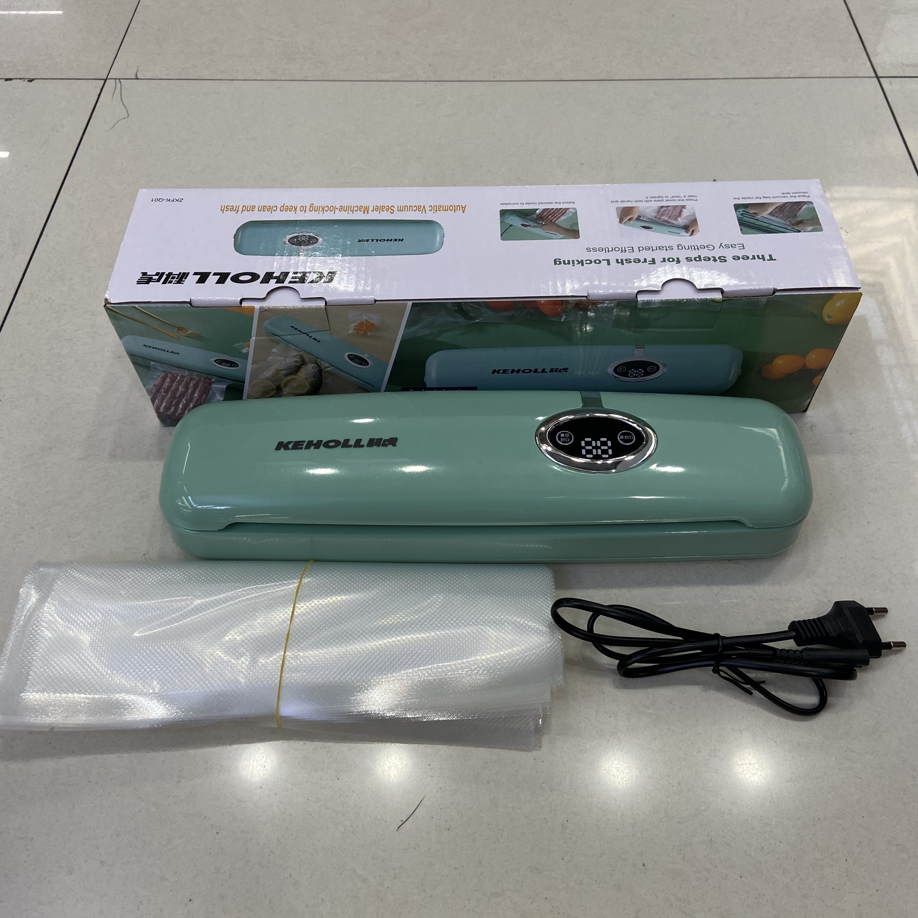 真空封口机全自动塑封干湿密封机小型家用食品保鲜机