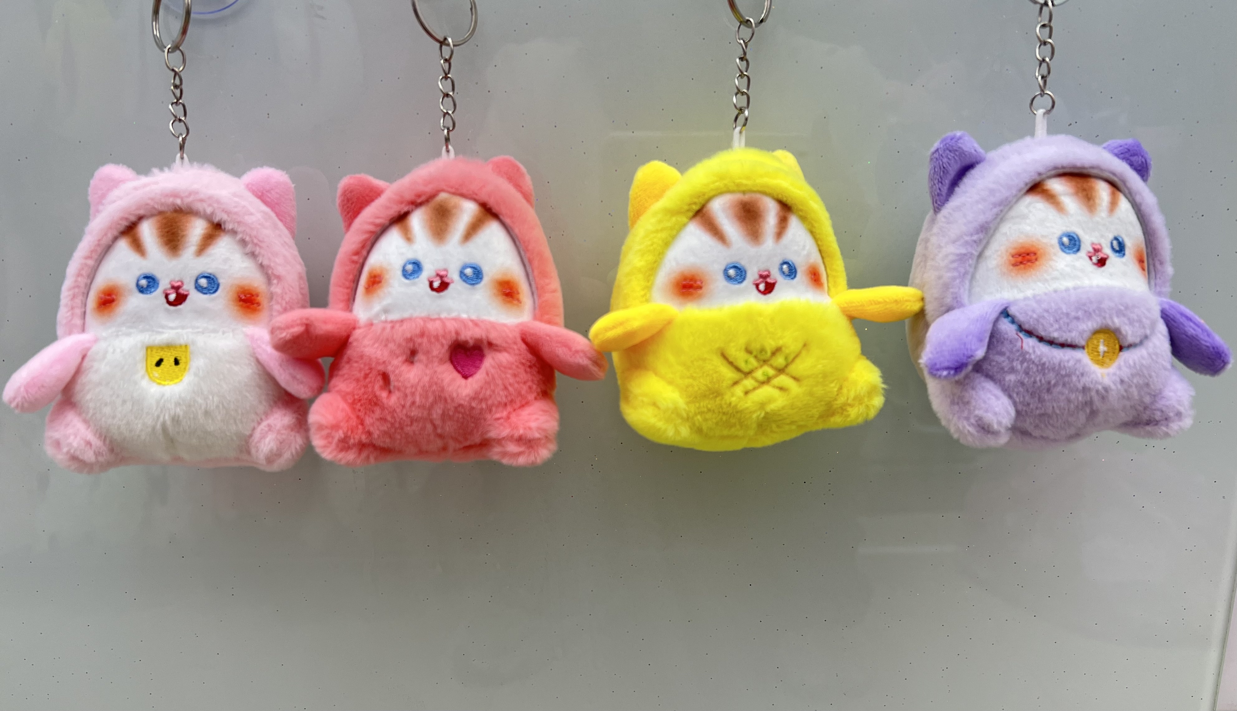 小猫咪可爱钥匙扣挂件图