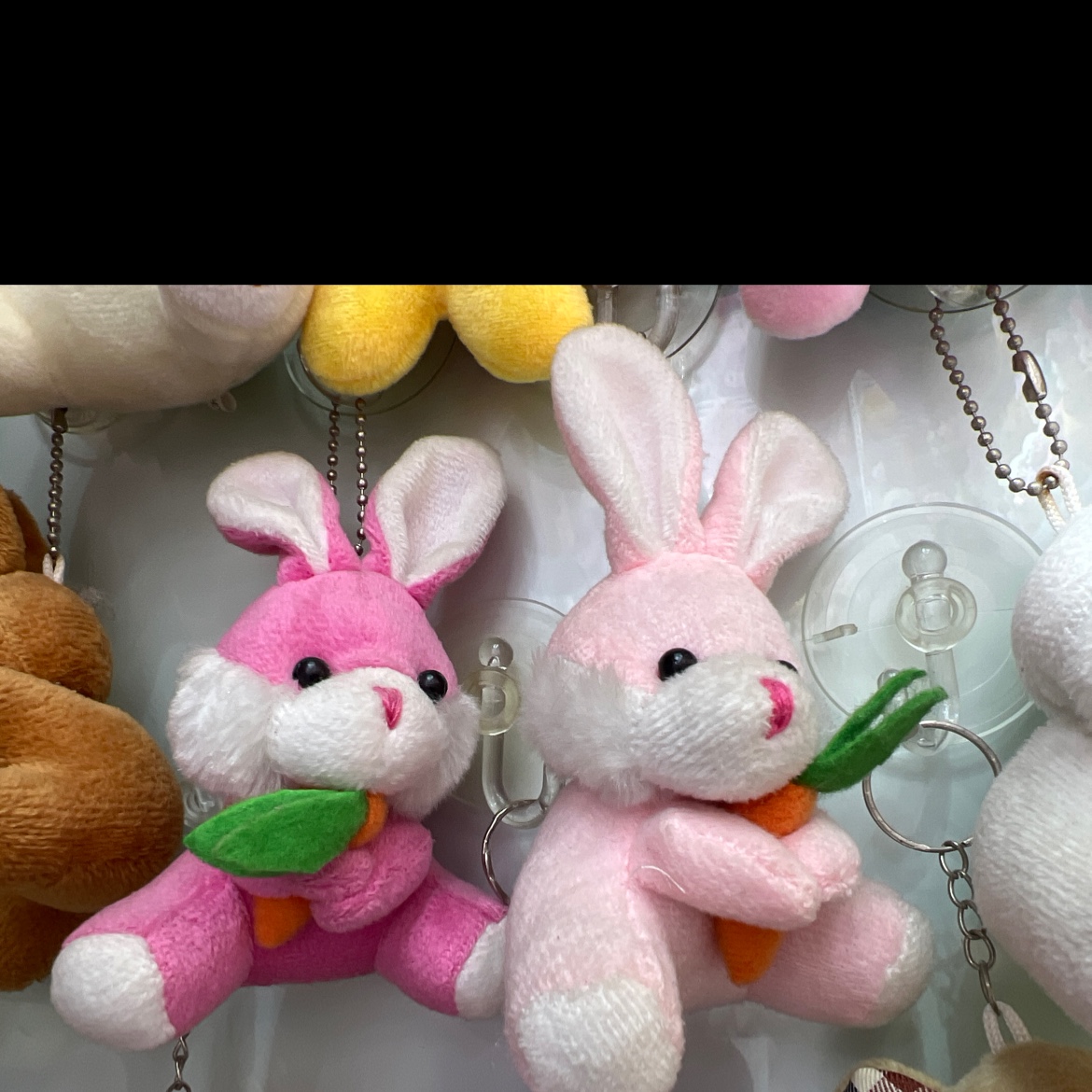 可爱卡通萝卜兔子钥匙扣挂件