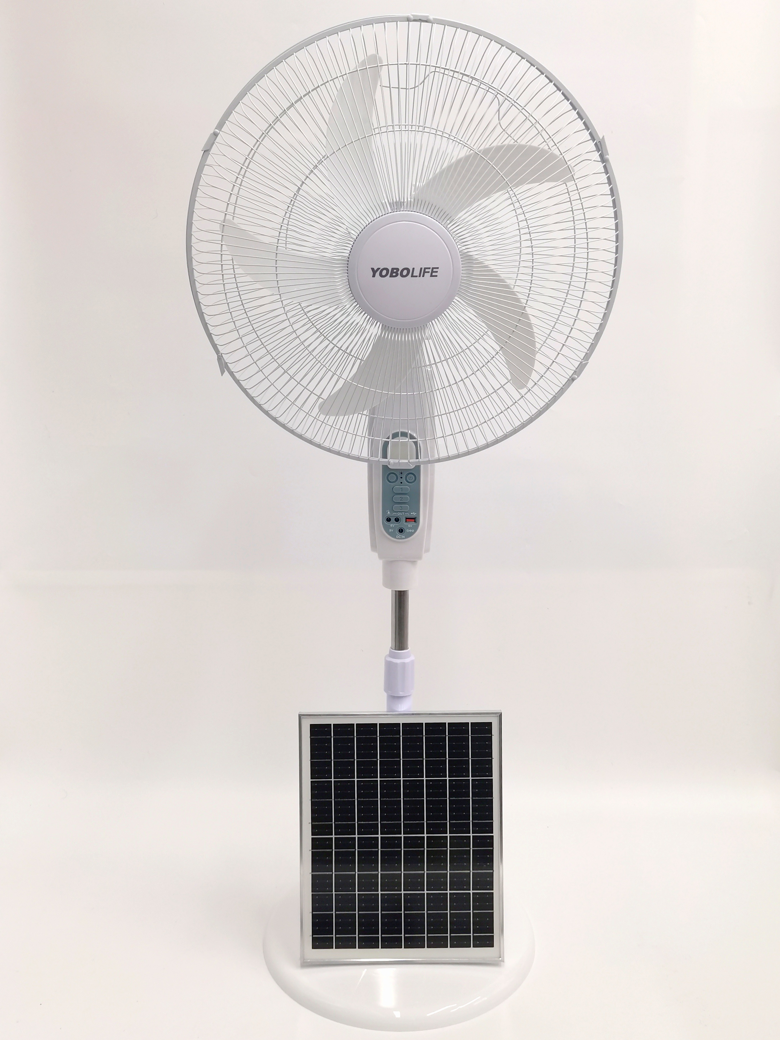 LM-186 ventilador eléctrico con carga solar Application Scenario