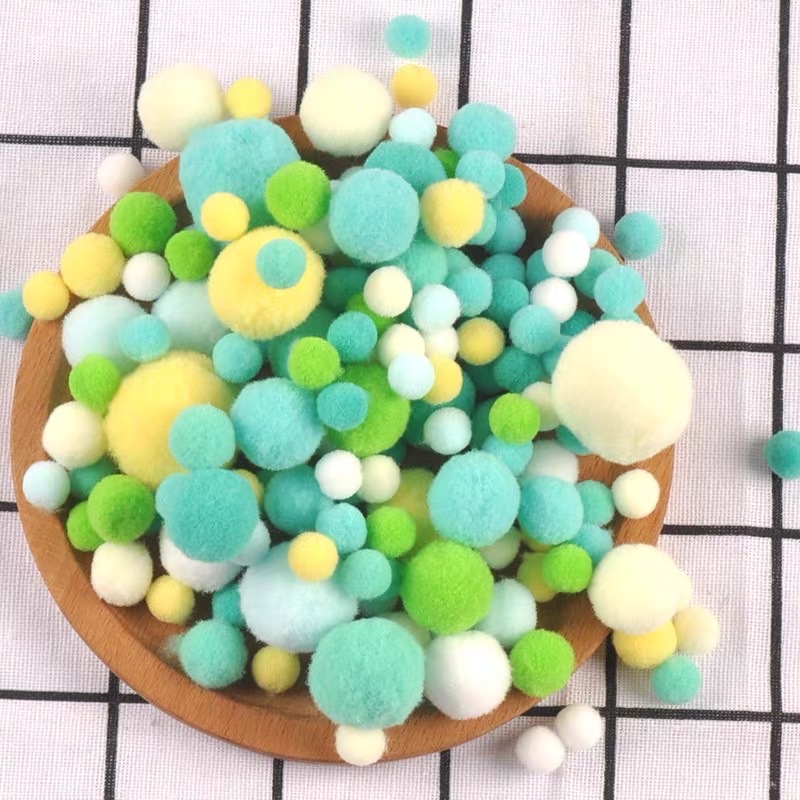 أطفال بالكرة الشعر الملونة العالية الرصاص detail image 4