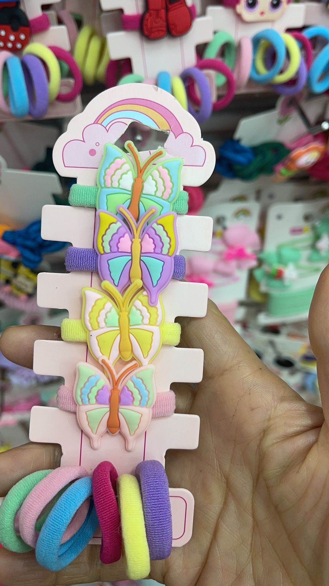 Five rubber bands thumbnail