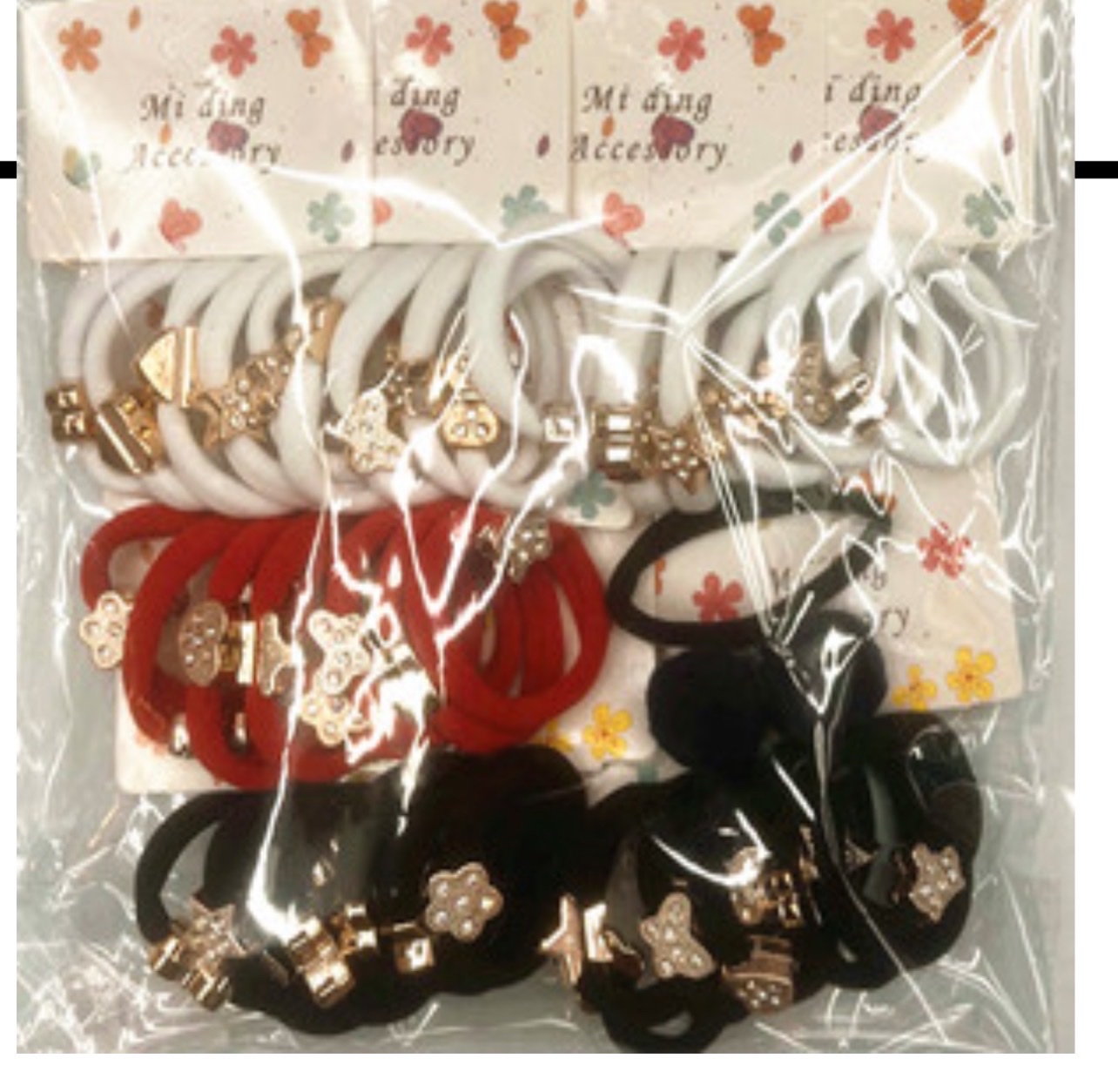 时尚条纹发带头绳额饰多功能头饰百搭发箍儿童成人发饰品