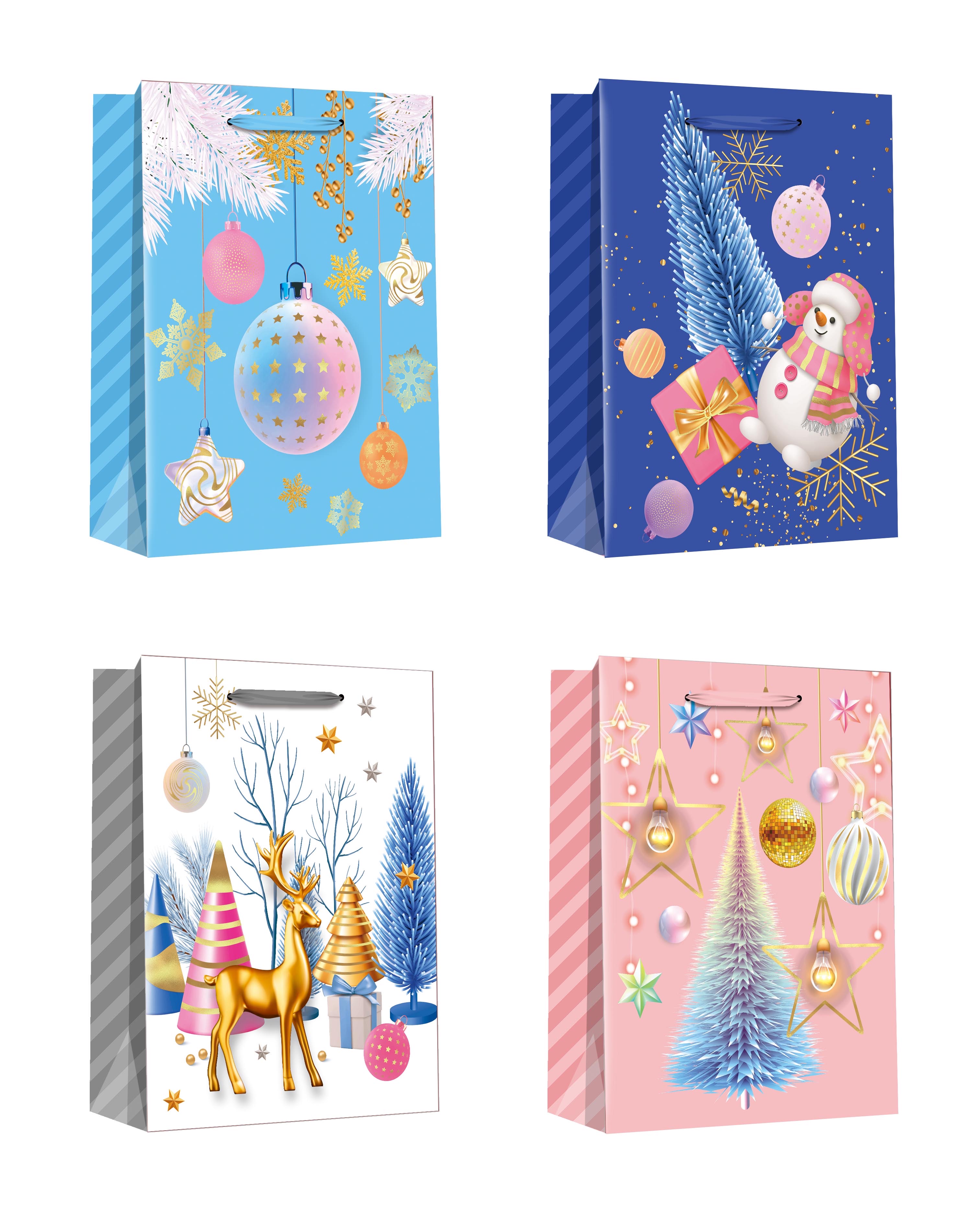 Daily Christmas gift bag Specification drawing
