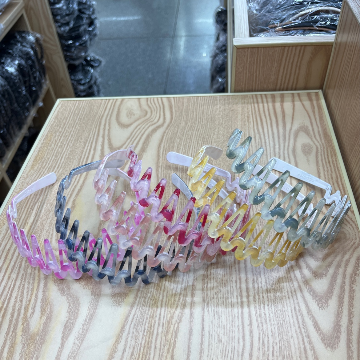 反面漆长齿发箍