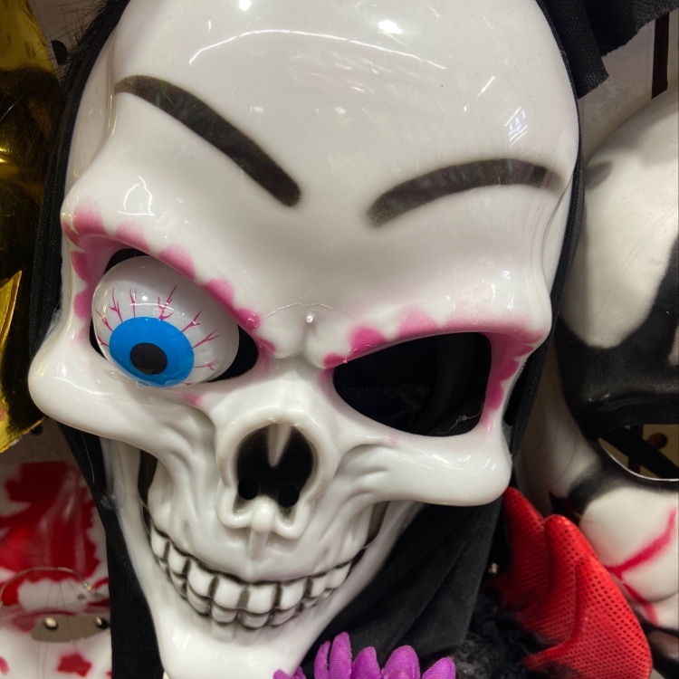 面具  08 万圣节 狂欢节  派对  cos面具细节图