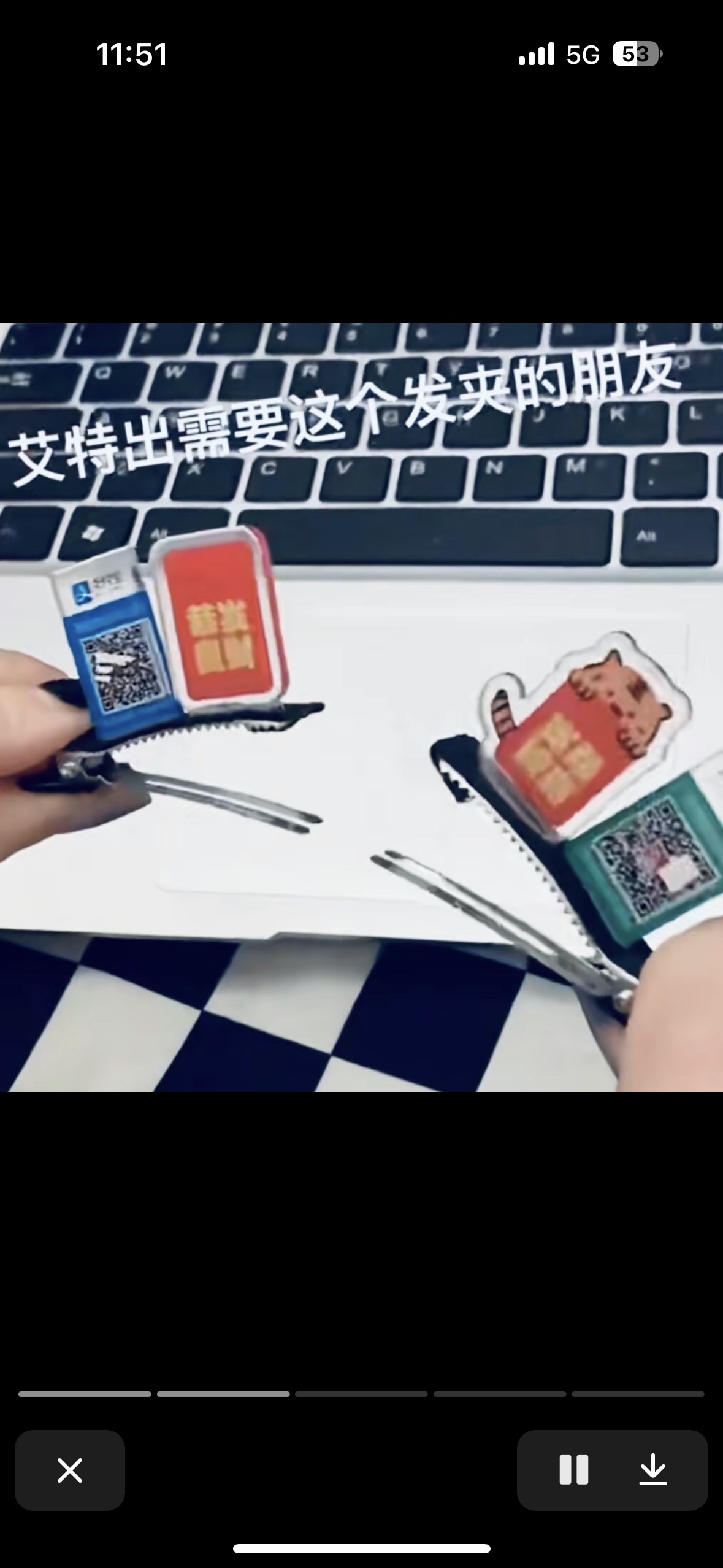 儿童发饰夹子过年款流行爆款红色




发夹细节图