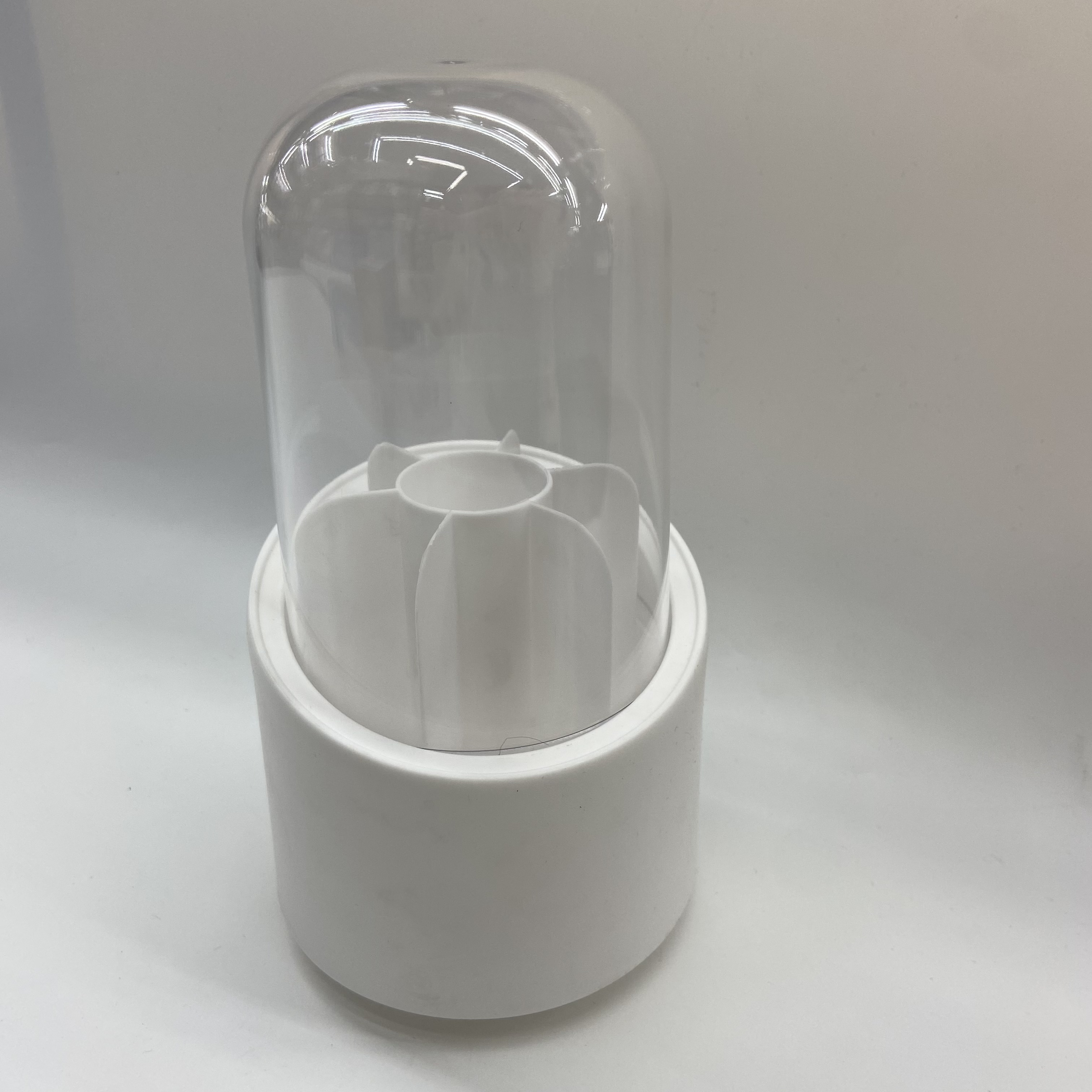 Makeup brush storage bucket, dust-proof rotating brush cylinder, transparent acrylic box, desktop lipstick and cosmetics storage box detail image 3